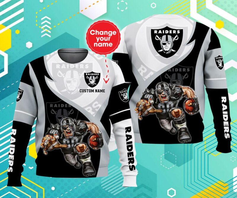 Oakland Raiders Fan Sweatshirts Style - Raidersfanworld.com