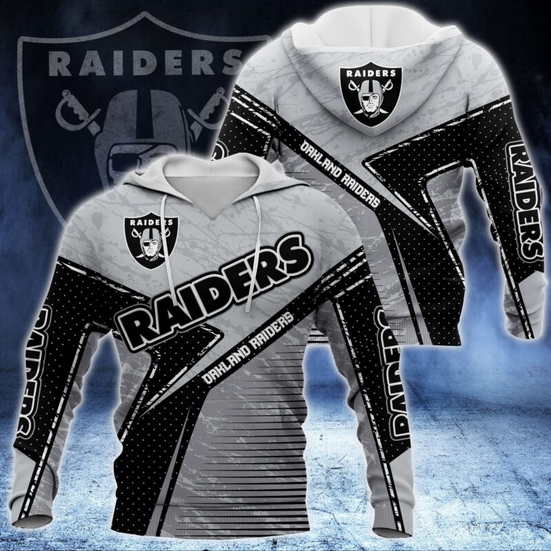 Oakland Raiders NFL Hoodie 3D Hoodie Women Men - Raidersfanworld.com