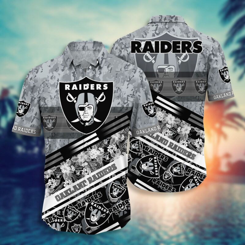 Oakland Raiders Shirt Short Style Hot Trending - Raidersfanworld.com