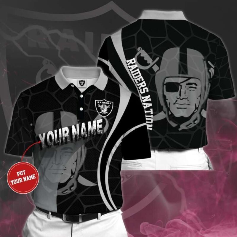 Personalized Las Vegas Raiders No119 Polo Shirt - Raidersfanworld.com