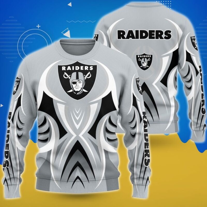 Raiders Fan Sweatshirts For Sale 3D - Raidersfanworld.com