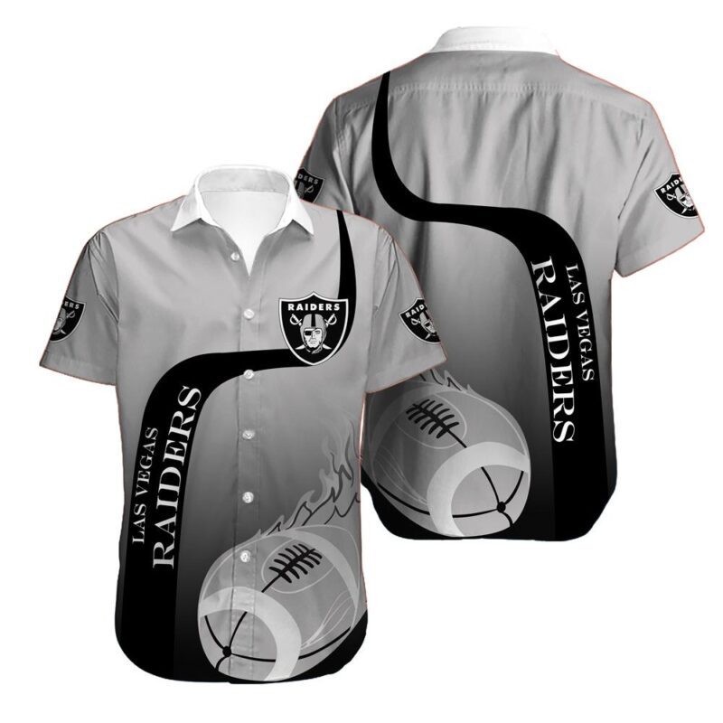 Raiders NFL Hawaiian Shirt - Raidersfanworld.com
