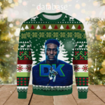 14 DK Metcalf Seahawks Ugly Christmas Sweater