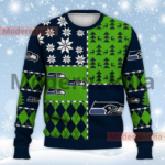 Best Gift 2023 -Seattle Seahawks Ugly Sweater Christmas