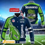 NFL Seattle Seahawks Custom Baseball Jacket