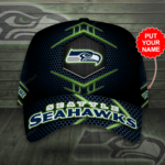 Personalized Seattle Seahawks Beehive Hexagon Pattern All Over Print 3