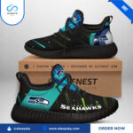 Seattle Seahawks Custom Shoes Yeezy Sneakers Gift For Fan