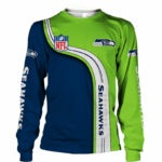 Seattle Seahawks Sweatshirt 3D Design Freeway