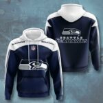 Seattle Seahawks Team 3D Hoodie All Over Printed Gifts For Seattle Sea