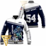 [Top-selling item] Bobby Wagner Seattle Seahawks Jersey Baseball Jacket