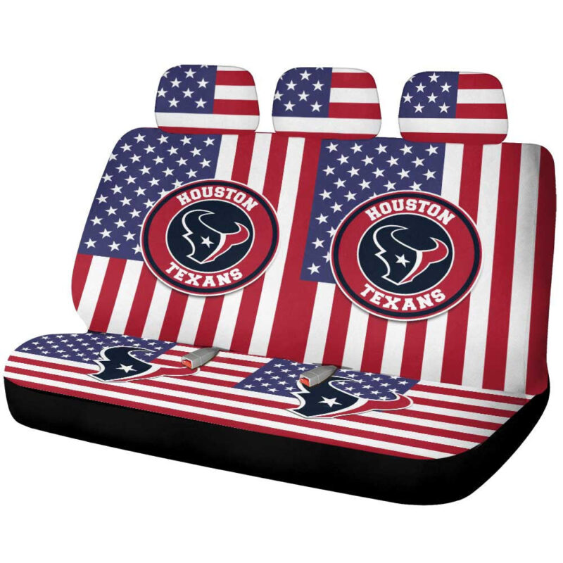 Houston Texans Car Back Seat Cover Custom Car Accessories