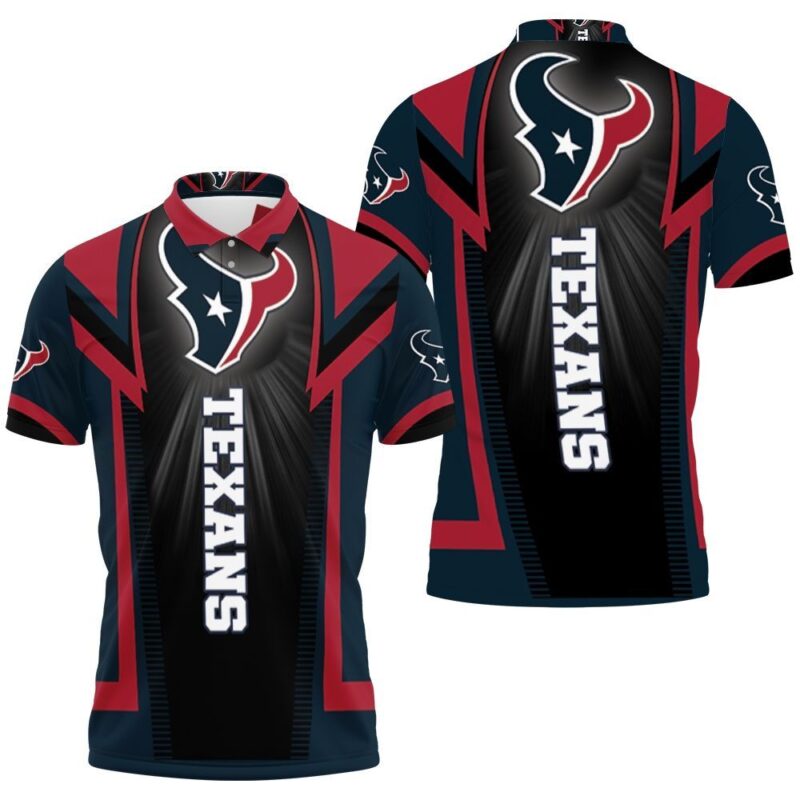 Houston Texans For Fans Polo Shirt - Bluefink