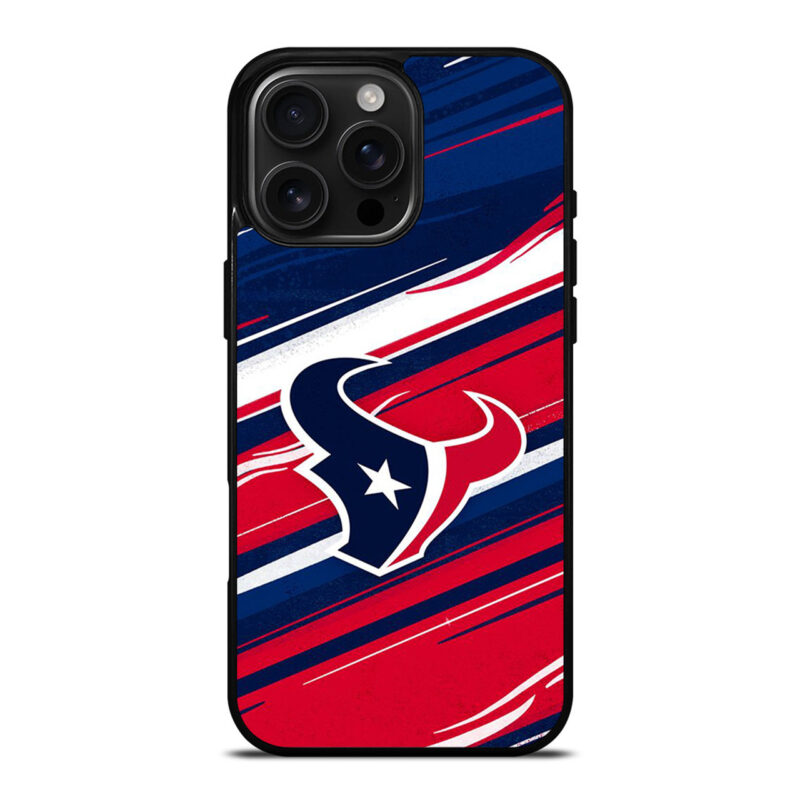 HOUSTON TEXANS LOGO ART iPhone 16 Pro Max Case Cover