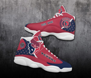 Houston Texans Air Jordan 13 Custom Name Personalized Shoes