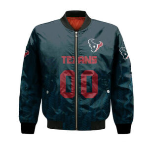 Houston Texans Bomber Jacket Logo Sport Ombre - NFL - Bluefink