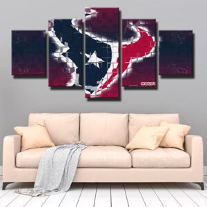 Houston Texans Red Irregular Emblem