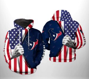 Houston Texans NFL US Flag Team 3D Printed Hoodie/Zipper Hoodie - 9861802c4b0d - Hot Sale 2025
