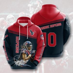 Amazon Sports Team Nfl Houston Texans Hoodie 3D - Bluefink