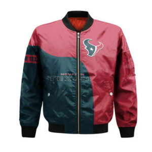 Houston Texans Bomber Curve Style Custom- NFL - Bluefink