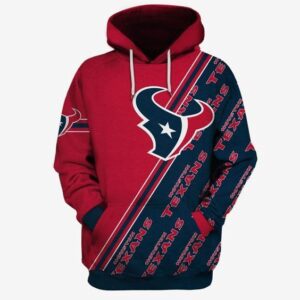 Houston Texans Ncaa Football Many Logo 3D Hoodie For Men For Women Houston Texans All Over Printed Hoodie. Houston Texans 3D Full Printing Shirt -...