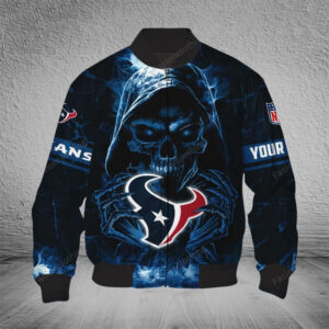 Sportswearmerch Houston Texans NFL Personalized Bomber Jacket For Fan - Sportswearmerch