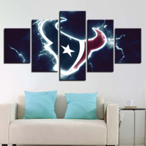 Houston Texans Sports Wall Art Canvas Print Decor
