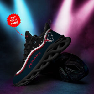 Houston Texans Custom Personalized Max Soul Sneakers Running Sports Shoes For Men Women