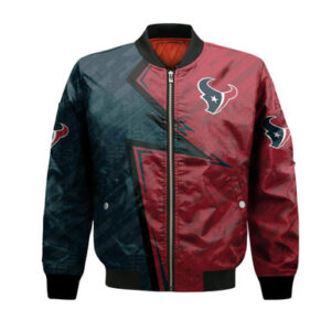 Houston Texans Bomber Abstract Pattern Sport- NFL - Bluefink