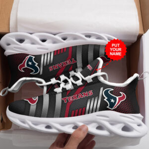Houston Texans Custom Personalized Max Soul Sneakers Running Sports Shoes For Men Women