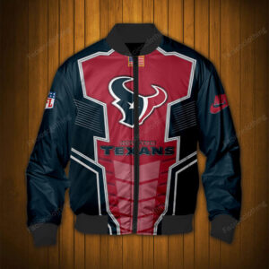 Sportswearmerch Houston Texans Personalized Fashion Bomber Jacket - Sportswearmerch