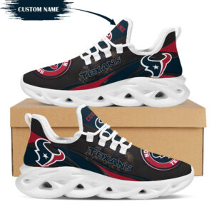 Houston Texans Mascot Custom Name Personalized Max Soul Sneakers Running Sports Shoes For Men