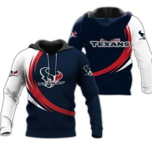 Houston Texans Hoodie Curve Graphic Gifts for Fans - Bluefink