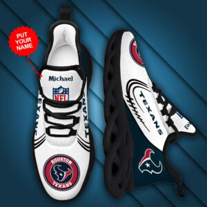 Houston Texans Custom Personalized Max Soul Sneakers Running Sports Shoes For Men Women