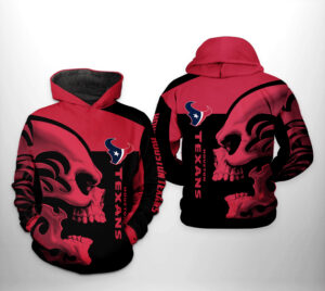 Houston Texans NFL Skull 3D Printed Hoodie/Zipper Hoodie - 5347f9107610 - Hot Sale 2025