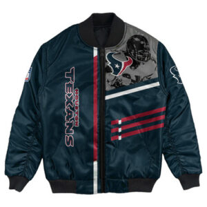 Houston Texans Bomber Jacket Personalized Football For Fan- NFL - Bluefink