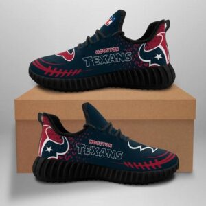 Houston Texans Unisex Sneakers New Sneakers Custom Shoes Houston Texans Football Yeezy Boost