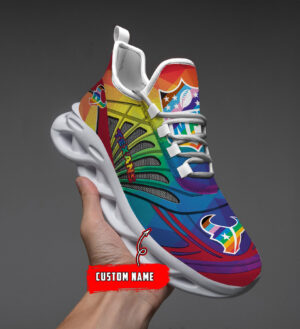 Houston Texans LGBT NFL Personalized Clunky Max Soul Shoes