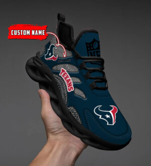 Houston Texans NFL Personalized Max Soul Shoes