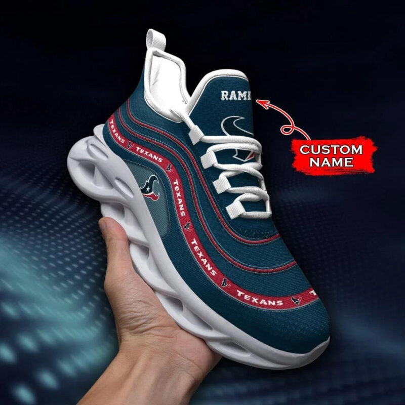 Houston Texans NFL Personalized Max Soul Shoes