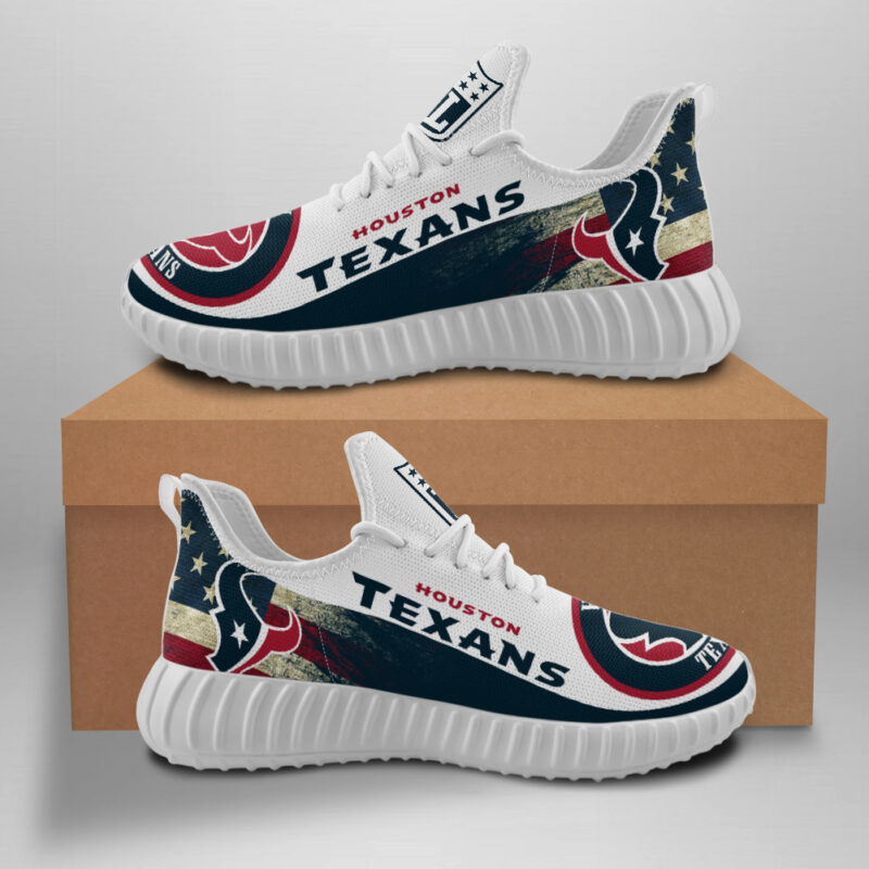 Houston Texans Shoes Customize Sneakers Style #2 Yeezy Shoes For Women/Men