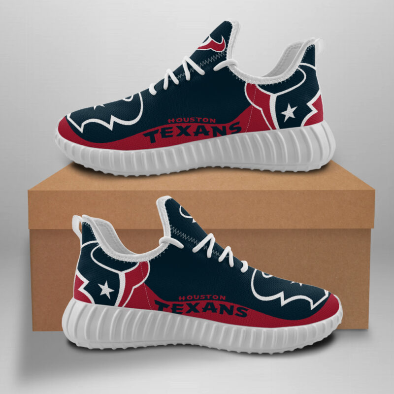 Houston Texans Shoes Customize Sneakers Yeezy Shoes For Women/Men