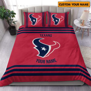 Sportswearmerch Houston Texans New Pesonalized Bedding set for fan - Sportswearmerch