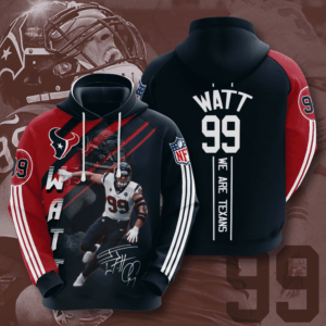 HOUSTON TEXANS J.J. Watt 3D Hoodie For Men For Women All Over Printed Hoodie - 763516e4c7f0 - Hot Sale 2025