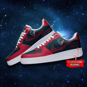 Houston Texans NFL Personalized Nike Air Force Sneaker