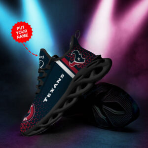 Houston Texans Custom Personalized Max Soul Sneakers Running Sports Shoes For Men Women