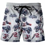 Houston Texans We Are Texans1 3D All Over Print Summer Beach Hawaiian