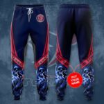 Personalized Houston Texans Skeleton 3D Full Printing Sweatpants Sport