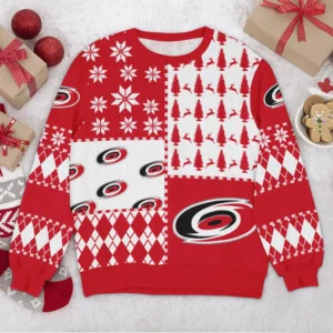 Special Release Carolina Hurricanes NHL Ugly Sweater All Over Prints Christmas Season HONHL180924SW10