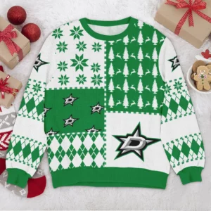 Special Release Dallas Stars NHL Ugly Sweater All Over Prints Christmas Season HONHL180924SW19