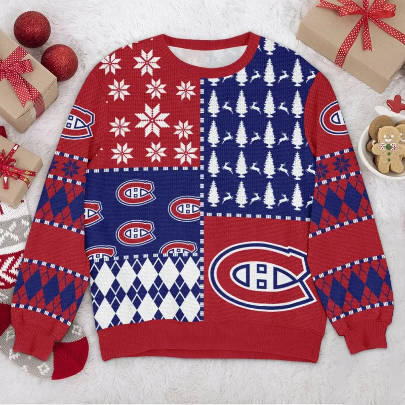Special Release Montreal Canadiens NHL Ugly Sweater All Over Prints Christmas Season HONHL180924SW5